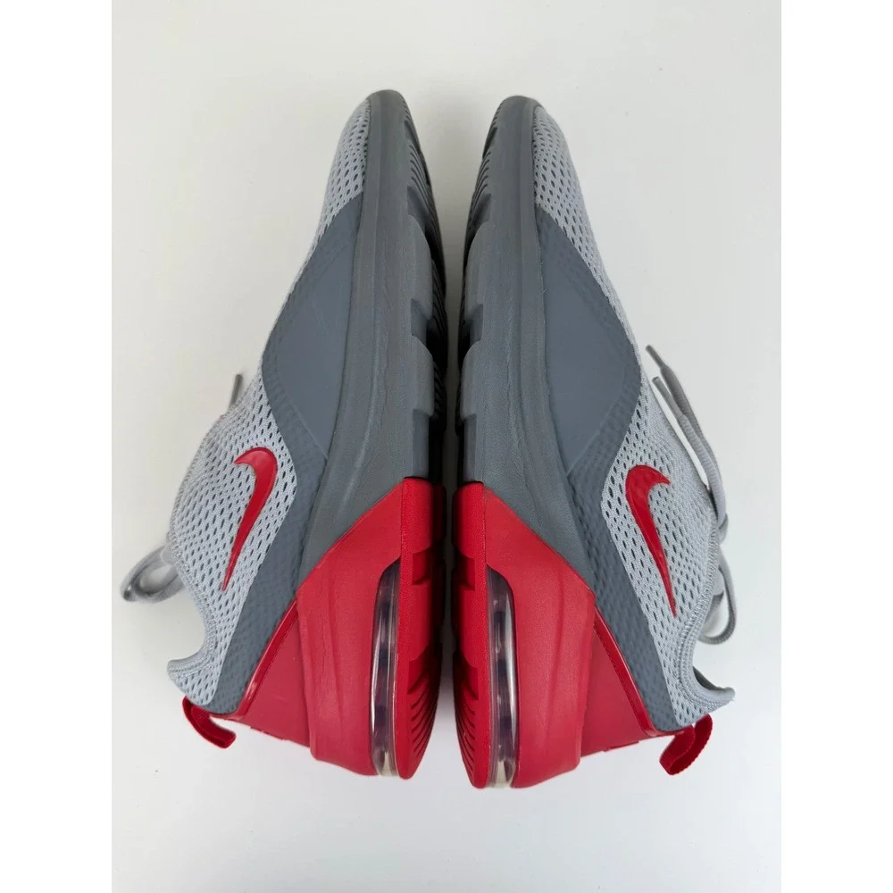 Nike Mens Mesh Running Shoes Air Max Motion 2 Size 12 Gray Red CI7589-001